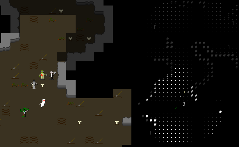 Comparison of ASCII and Graphics Modes